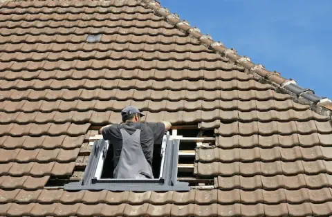 Pose de velux - Mosnay